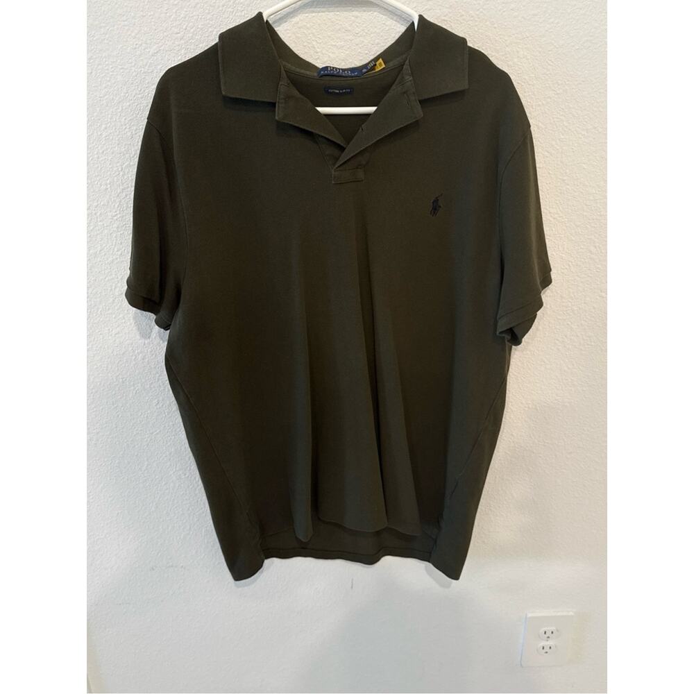 Polo by Ralph Lauren Olive Green Short-Sleeve Polo